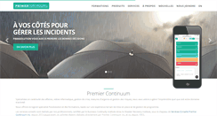 Desktop Screenshot of premiercontinuum.com